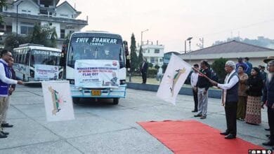 Arunachal: Governor flags off Arunachal Youth Contingent