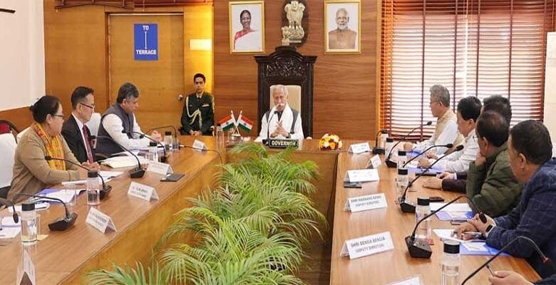 Arunachal Governor interacts with IPR Officers