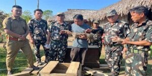 Arunachal: Rescued Asiatic Pangolin with its Pangopup released in D. Ering WLS