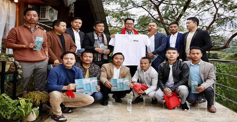 Arunachal: Kiren Rijiju Launches "Trigonometry" T-Shirt