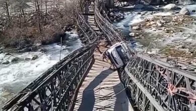 Sikkim: Bailey bridge collapses with overloaded truck, none injured
