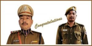 Arunachal: CoSAAP extends congratulations to Insp. Minli Geyi, and Constable Jimkam Khomrang on receiving State Gold Medal
