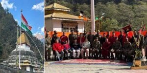 Arunachal: National flag hoisted on 73 feet high mast at Zemithang