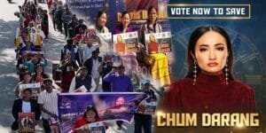 Arunachal: Chum Darang’s Fans Take out Road Rally Ahead Of Bigg Boss 18 Finale