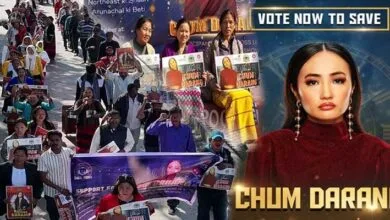 Arunachal: Chum Darang’s Fans Take out Road Rally Ahead Of Bigg Boss 18 Finale