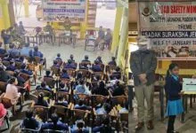 Arunachal: Naharlagun Police Concludes Road Safety Month 2025 with Felicitation of Students