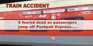 Train Accident: 8 feared dead as passengers jump off Pushpak Express after rumour of a fire, run over by Karnataka Express