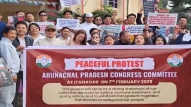 Arunachal: Congress hold protest against ''mistreatment'' of Indian deportees from US