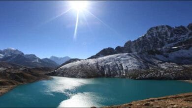 Study reveals, Arunachal Pradesh lost 110 glaciers in 32 years