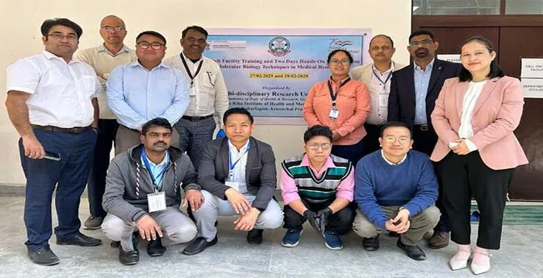 Arunachal: Two Days ​Biomedical Research Training of TRIHMS Doctors held at Rajiv Gandhi University
