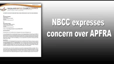 Arunachal: NBCC expresses concern over APFRA