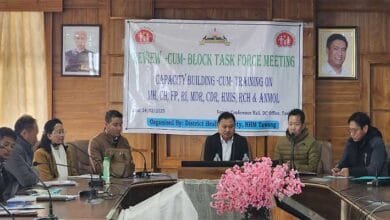 Assam: Review-cum-District Task Force Meeting on Health Programs Held in Tawang