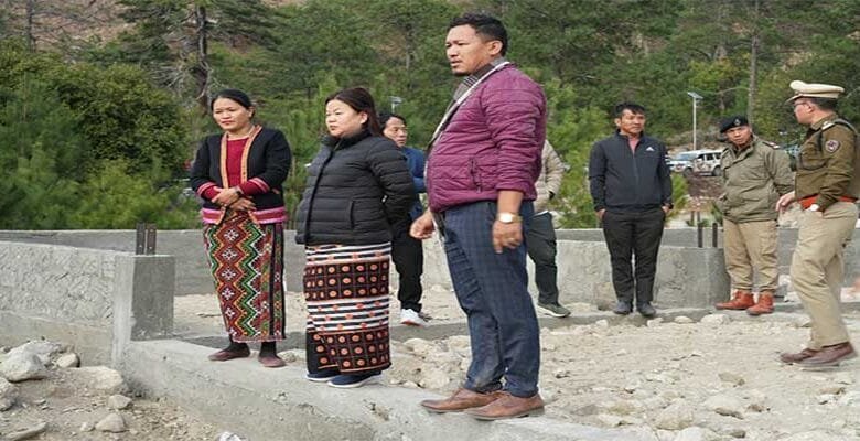 Arunachal: WCD minister Dasanglu Pul reviews development projects in Anjaw district