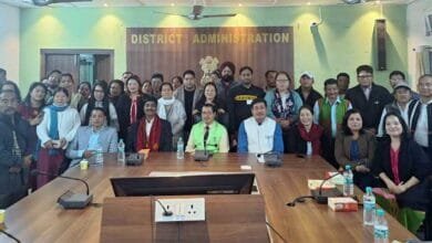 Arunachal: East Siang District Administration bids farewell to HK Roy