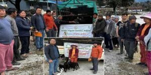 Arunachal: KVK Anjaw distributed 100 goats along with medicine kits to villagers