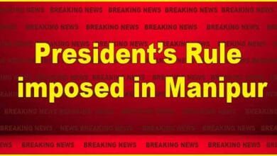 BREAKING- President’s Rule imposed in Manipur