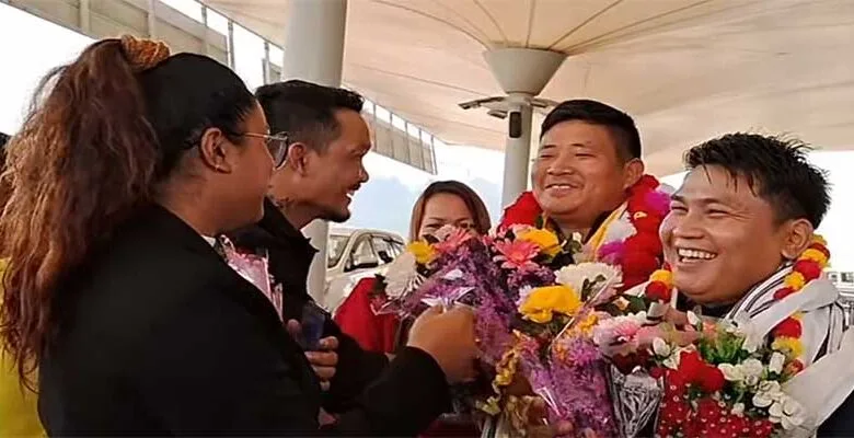 Arunachal: Techi Sonu and Techi Datam Honored for Winning Medals at Sharjah International Para Athletic Championship 2025