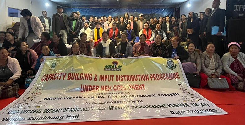 Arunachal: Capacity Building and Input Distribution Programme under NEH Component Held at Tawang