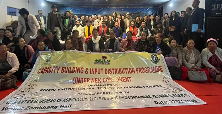 Arunachal: Capacity Building and Input Distribution Programme under NEH Component Held at Tawang