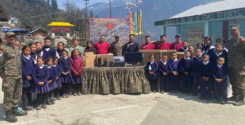 Arunachal: Indian Army Sets Up Computer Training Lab in Jangda