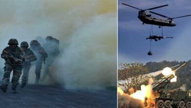 Integrated Multi-Domain Exercise of the Indian Army held in Arunachal Pradesh