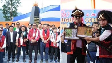 Arunachal: Chowna Mein Inaugurates 1894 Mirem Batum Lingkang War Memorial in Adi Pasi