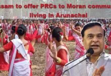 Assam Chief Minister Announces PRCs for Moran Community Living in Arunachal Pradesh