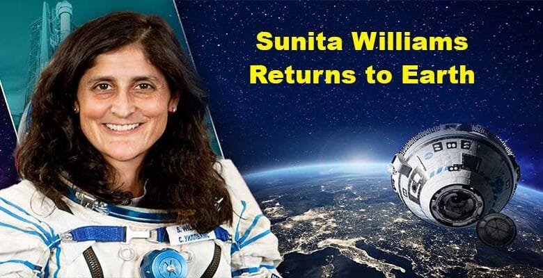 Video: Sunita Williams Returns to Earth