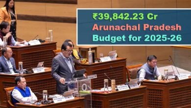 Arunachal Pradesh Unveils ₹39,842.23 Crore Budget for 2025-26