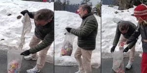 VIRAL VIDEO- Foreign Tourists Take Initiative to Clean Up Sikkim Streets