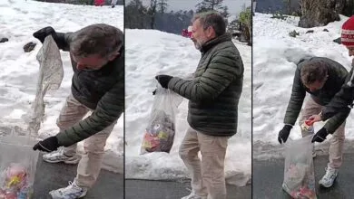 VIRAL VIDEO- Foreign Tourists Take Initiative to Clean Up Sikkim Streets