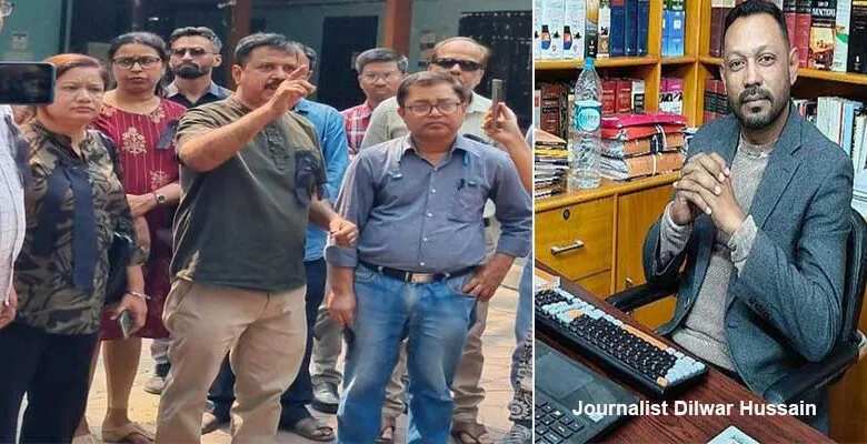 Assam Journalist Dilwar Hussain Arrested After Questioning Bank Official