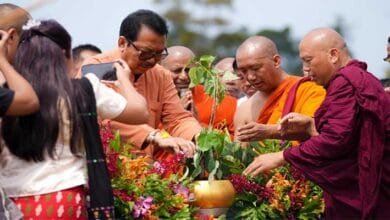 Arunachal: Chowna Meian Joins Foundation Laying Ceremony for Three Landmark Buddhist Projects at Nongtaw in Namsai