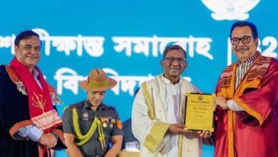 Arunachal: Dy CM Chowna Mein Conferred Honorary Doctorate by Gauhati University