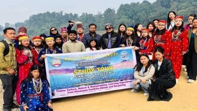 Arunachal: RGU Students Complete Study Tour to Sikkim and Darjeeling