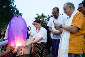 Arunachal: Chowna Mein Joins Maha Sangken Festival with Italian Ambassador at Manfaiseng and Empong