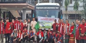 Arunachal: MLA Darang flags off exposure-cum-awareness tour for GBs to Kaziranga NP