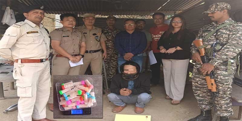 Arunachal: Four Drug Peddler Arrested, Heroin Seized in Banderdewa