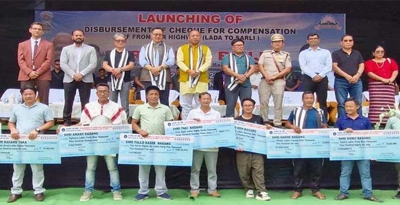 Arunachal: Compensation Disbursement for Frontier Highway Project