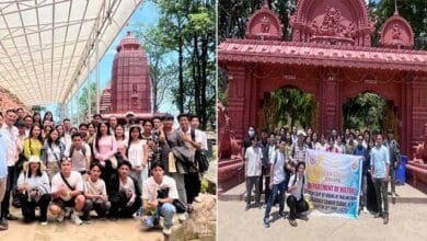 Arunachal: Himalayan University History Department Conducts Educational Field Visit to Malinithan Archaeological Site