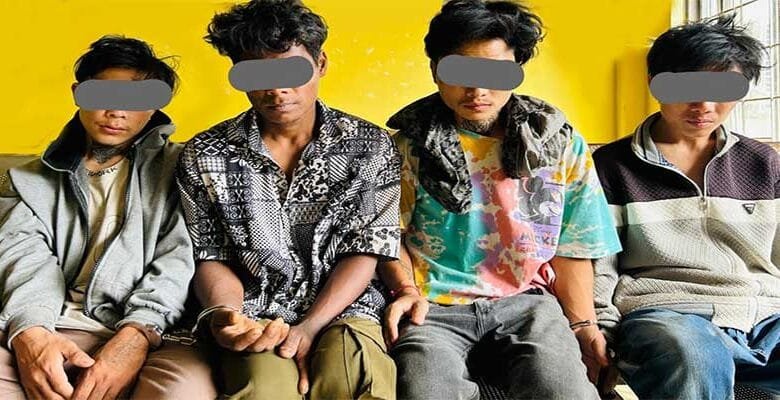 Arunachal: Highway Robbery Gang Busted by Banderdewa Police; Four Habitual Offenders Arrested