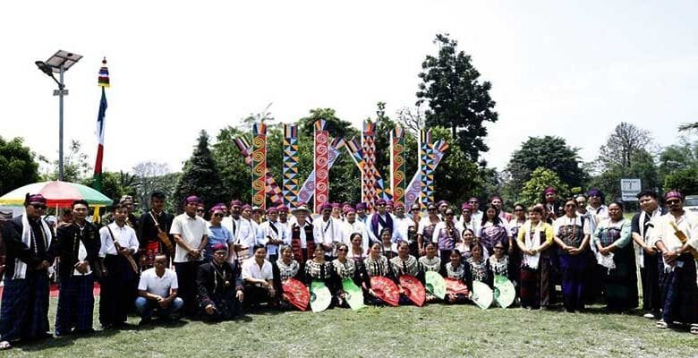 Arunachal: Manau Shadung of Singphos Inaugurated at RIWATCH to Promote Cultural Heritage