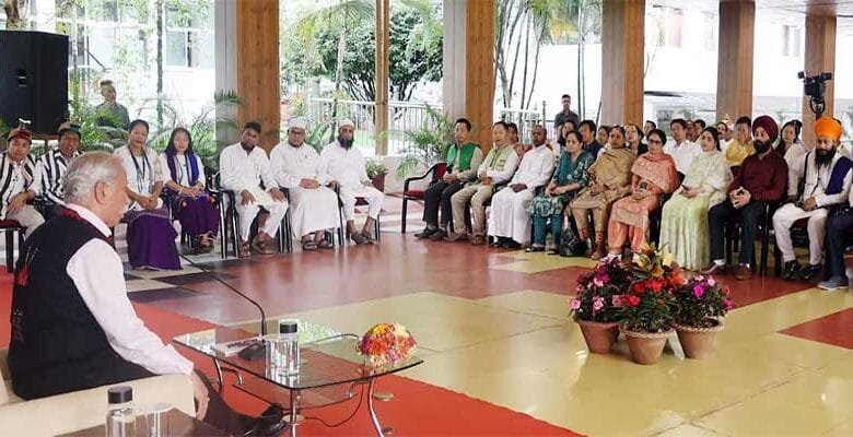 Arunachal Governor Hosts Sarva Dharma Meet at Raj Bhavan to Promote Unity and Clarity After Operation Sindoor