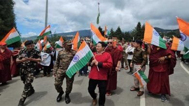 Arunachal: Tawang Unites in Patriotic Fervor with Grand Tiranga Yatra Honouring the Indian Armed Forces