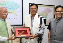Union Sports Minister Meets Arunachal Governor; Focus on Sports Infrastructure and Youth Empowerment