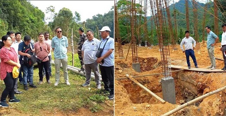 Arunachal: DC Lepa Rada Inspects Development Projects, Flags Delays and Urges Timely Completion