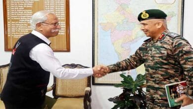 Arunachal: 56 Infantry Division GOC Calls on Arunachal Pradesh Governor