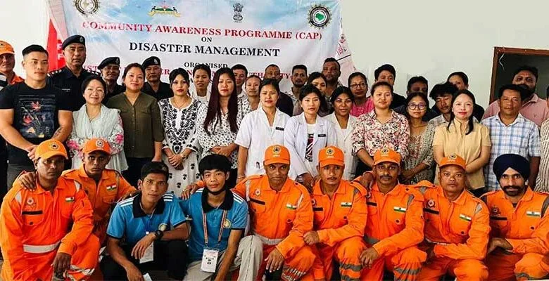 Arunachal: DDMA Anjaw and 12 BN NDRF Organize Three-Day Disaster Management Awareness Programme Across the District