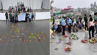 Arunachal: Itanagar’s Green Warriors Tackle Plastic Waste, Collect Over 4,800 Items in Cleanup Drive