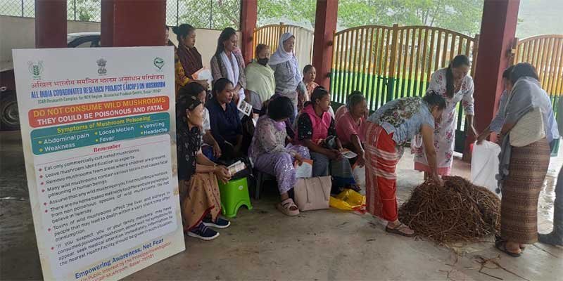 Arunachal: ICAR Conducts Training on Oyster Mushroom Cultivation for ...